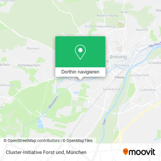 Cluster-Initiative Forst und Karte