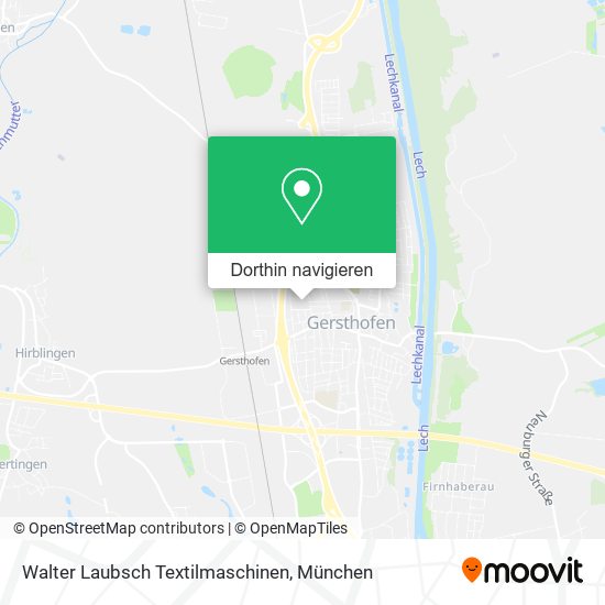 Walter Laubsch Textilmaschinen Karte