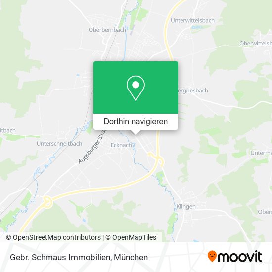 Gebr. Schmaus Immobilien Karte