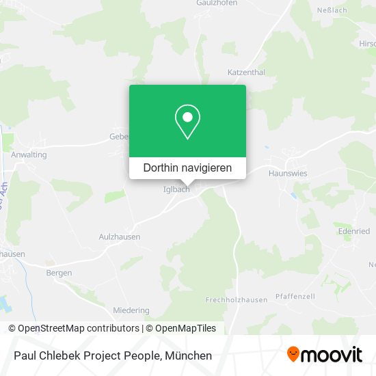 Paul Chlebek Project People Karte
