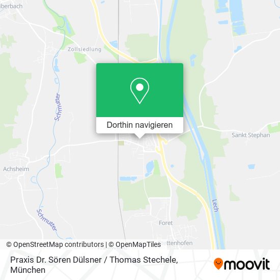 Praxis Dr. Sören Dülsner / Thomas Stechele Karte