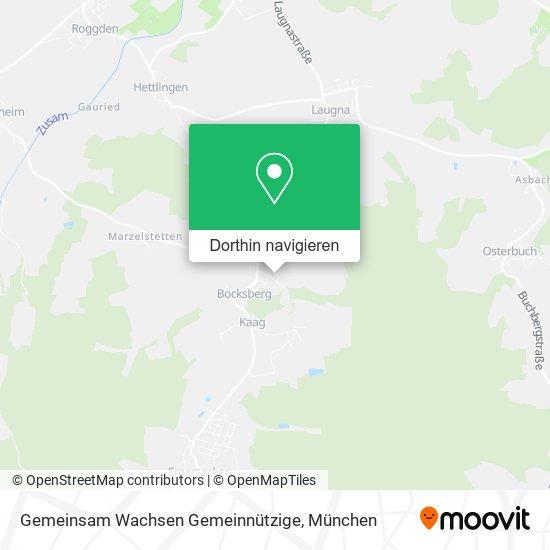 Gemeinsam Wachsen Gemeinnützige Karte