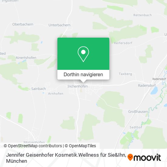 Jennifer Geisenhofer Kosmetik.Wellness für Sie&Ihn Karte