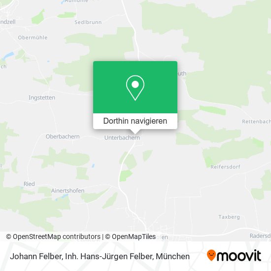 Johann Felber, Inh. Hans-Jürgen Felber Karte