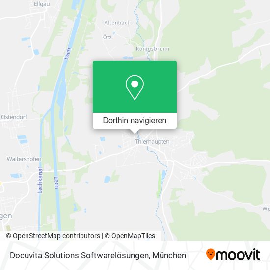 Docuvita Solutions Softwarelösungen Karte