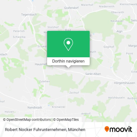 Robert Nocker Fuhrunternehmen Karte