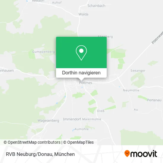 RVB Neuburg/Donau Karte