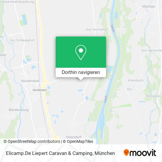 Elicamp.De Liepert Caravan & Camping Karte