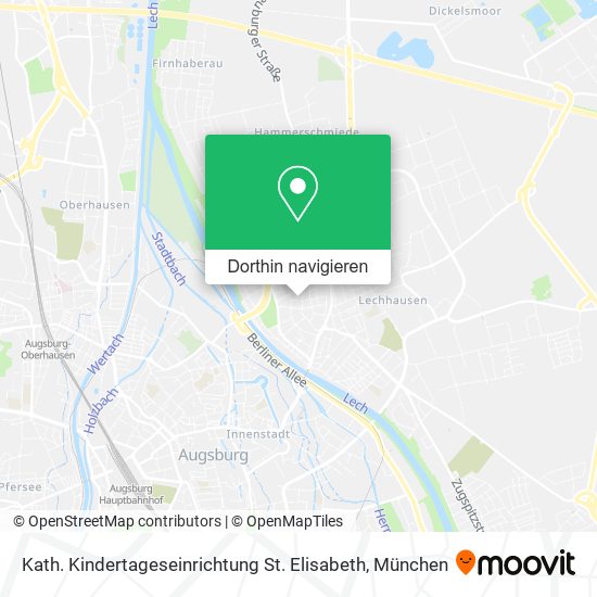 Kath. Kindertageseinrichtung St. Elisabeth Karte