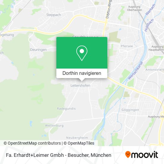 Fa. Erhardt+Leimer Gmbh - Besucher Karte