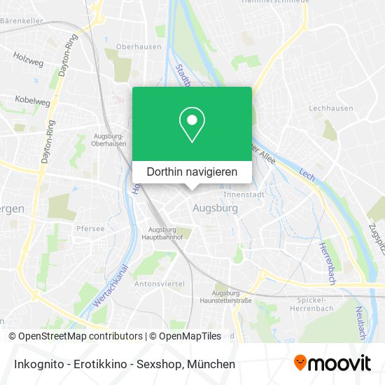 Inkognito - Erotikkino - Sexshop Karte