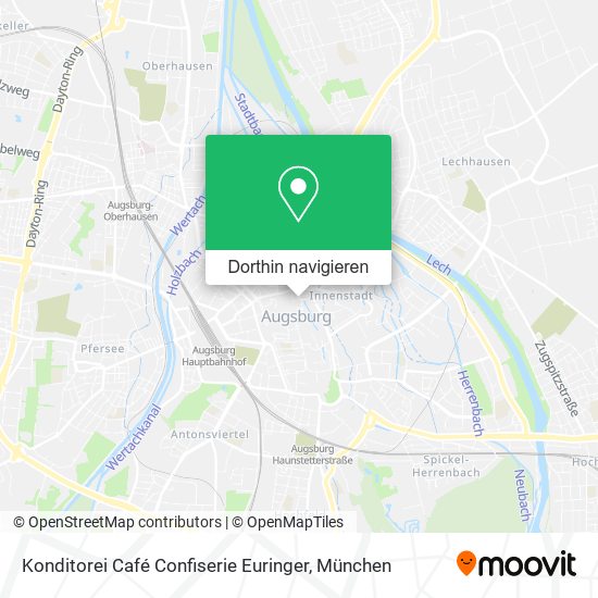 Konditorei Café Confiserie Euringer Karte