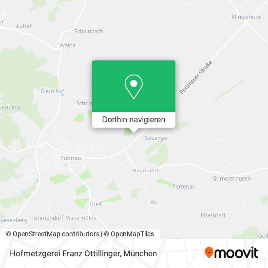 Hofmetzgerei Franz Ottillinger Karte