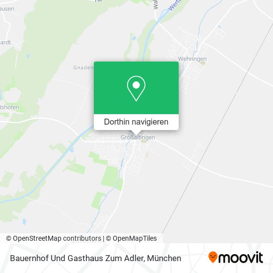 Bauernhof Und Gasthaus Zum Adler Karte