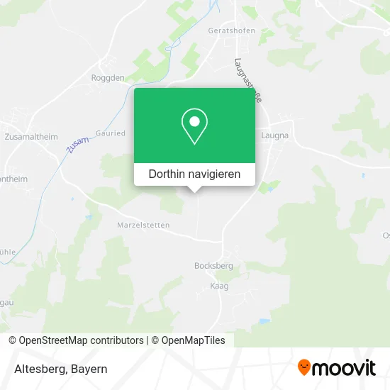 Altesberg Karte