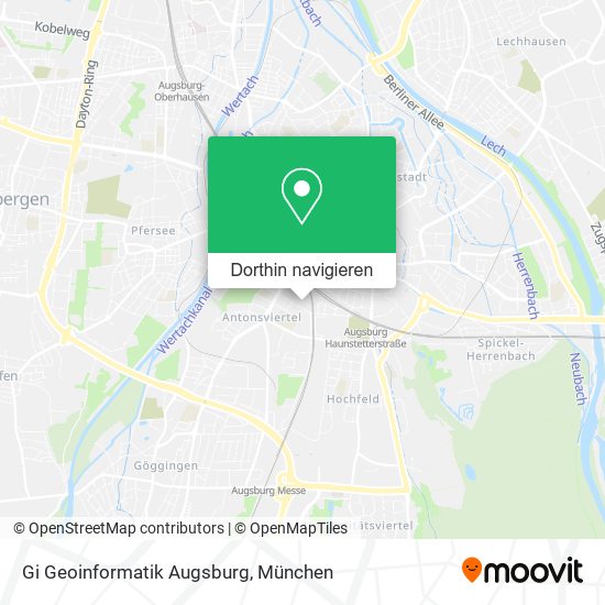 Gi Geoinformatik Augsburg Karte