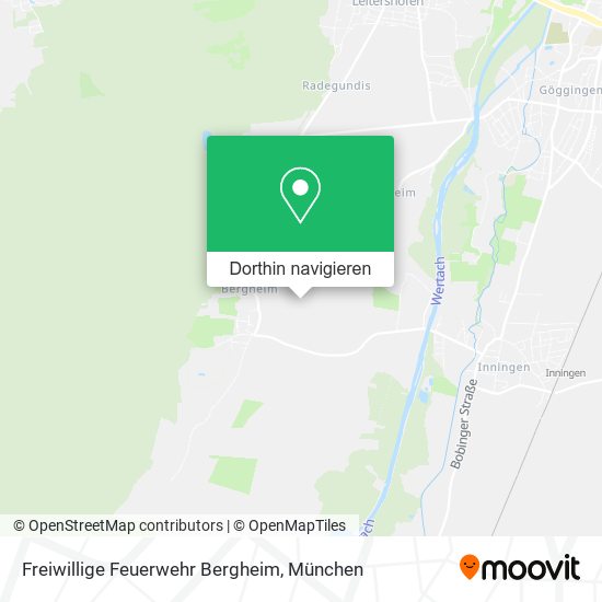 Freiwillige Feuerwehr Bergheim Karte