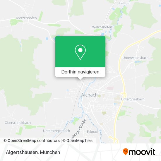 Algertshausen Karte
