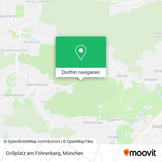 Grillplatz am Föhrenberg Karte