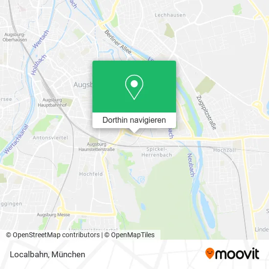 Localbahn Karte