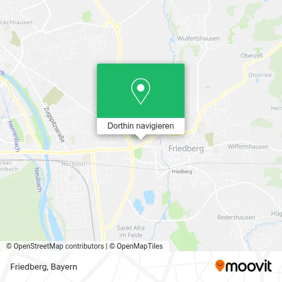Friedberg Karte