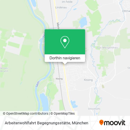 Arbeiterwohlfahrt Begegnungsstätte Karte