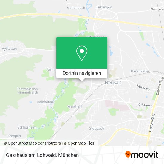 Gasthaus am Lohwald Karte