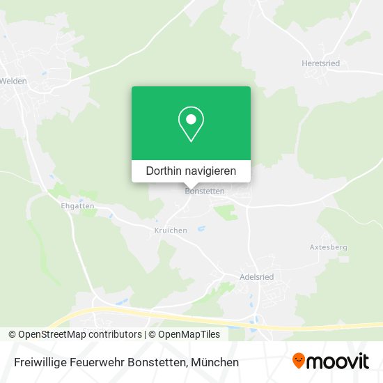 Freiwillige Feuerwehr Bonstetten Karte