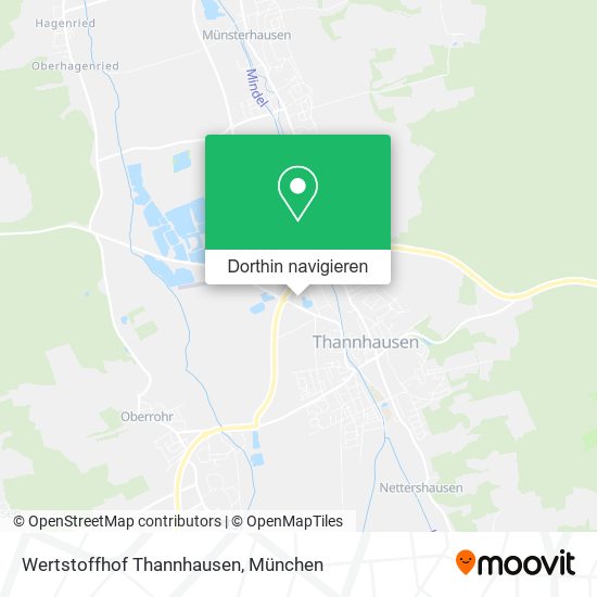 Wertstoffhof Thannhausen Karte