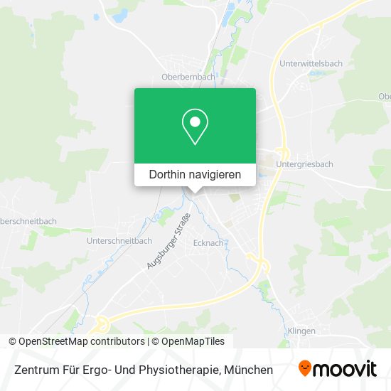 Zentrum Für Ergo- Und Physiotherapie Karte