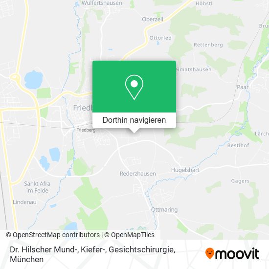 Dr. Hilscher Mund-, Kiefer-, Gesichtschirurgie Karte