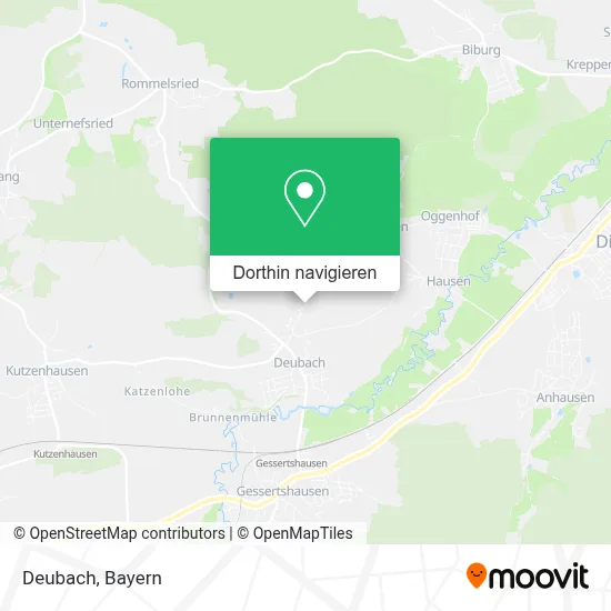 Deubach Karte