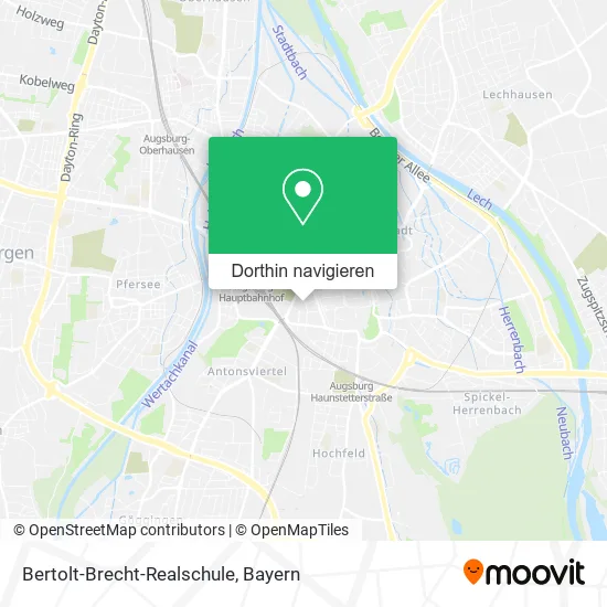 Bertolt-Brecht-Realschule Karte