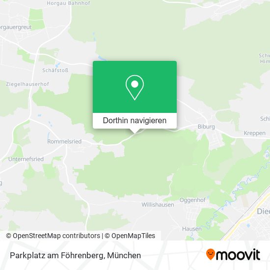Parkplatz am Föhrenberg Karte
