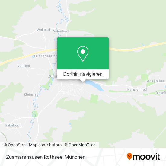 Zusmarshausen Rothsee Karte