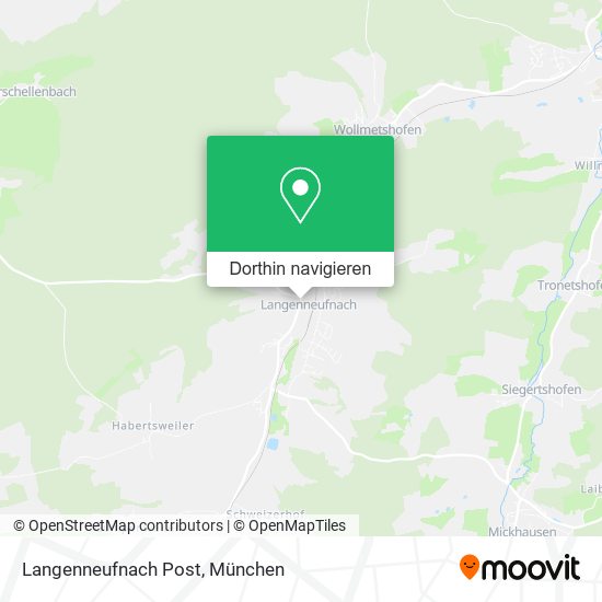 Langenneufnach Post Karte
