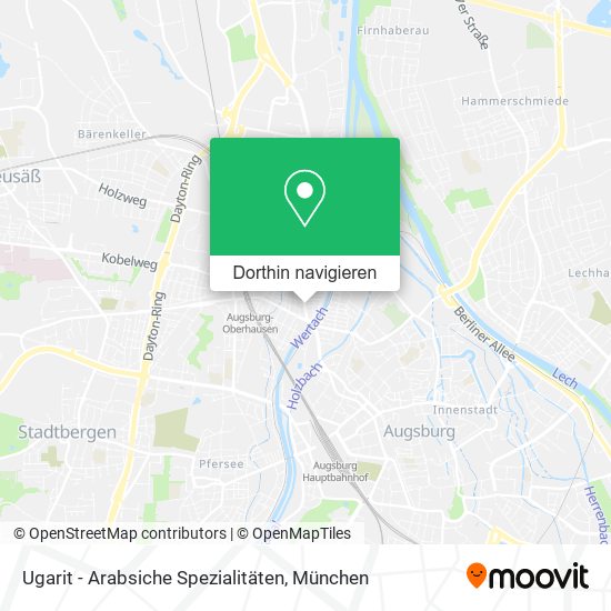Ugarit - Arabsiche Spezialitäten Karte