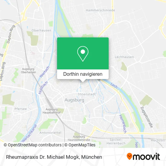 Rheumapraxis Dr. Michael Mogk Karte