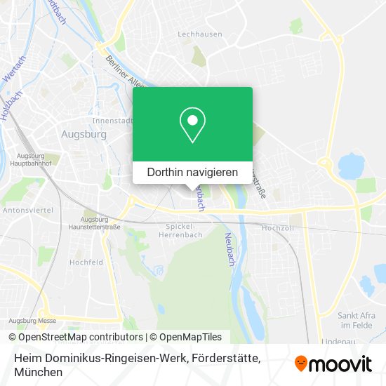 Heim Dominikus-Ringeisen-Werk, Förderstätte Karte