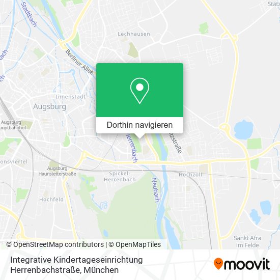 Integrative Kindertageseinrichtung Herrenbachstraße Karte