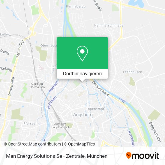 Man Energy Solutions Se - Zentrale Karte