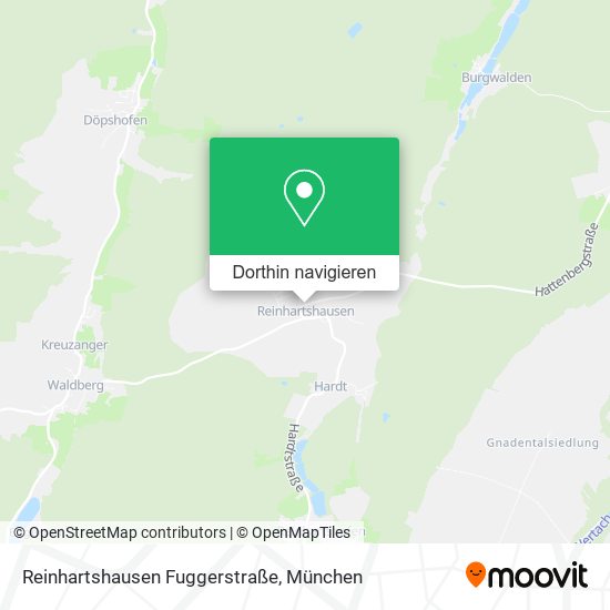 Reinhartshausen Fuggerstraße Karte