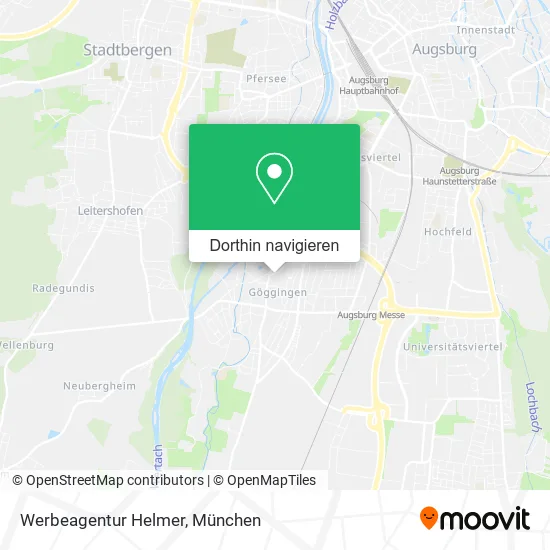 Werbeagentur Helmer Karte