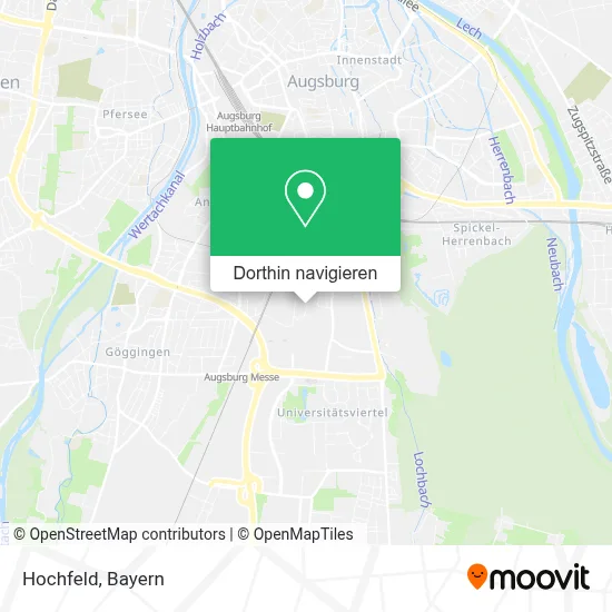 Hochfeld Karte