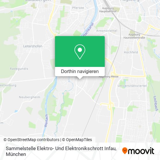 Sammelstelle Elektro- Und Elektronikschrott Infau Karte