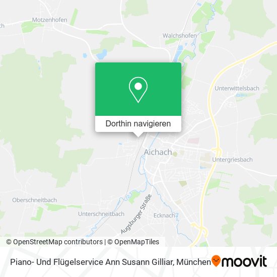 Piano- Und Flügelservice Ann Susann Gilliar Karte
