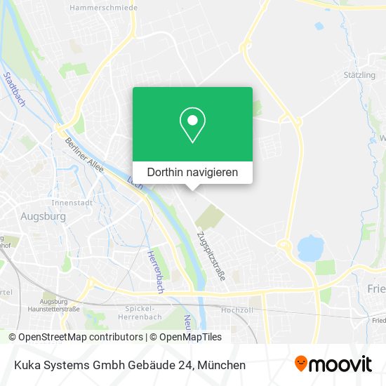 Kuka Systems Gmbh Gebäude 24 Karte