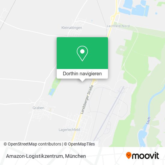 Amazon-Logistikzentrum Karte