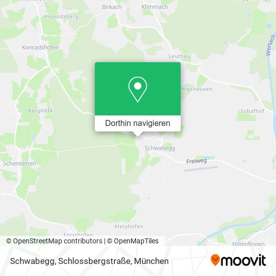 Schwabegg, Schlossbergstraße Karte