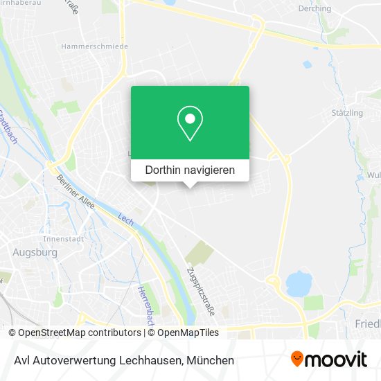 Avl Autoverwertung Lechhausen Karte